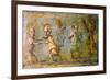 The Hunt of the Dwarfs, Fresco from Pompeii, C1st Century Bc-1st Century Ad-null-Framed Premium Giclee Print