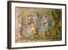 The Hunt of the Dwarfs, Fresco from Pompeii, C1st Century Bc-1st Century Ad-null-Framed Giclee Print