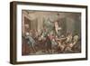 'The Hunt Supper', c1780-1825-Thomas Rowlandson-Framed Giclee Print