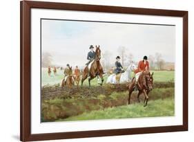 The Hunt-George Derville Rowlandson-Framed Premium Giclee Print
