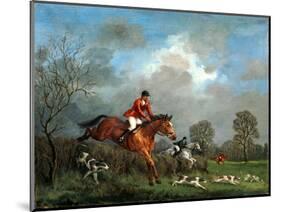 The Hunt-Richard Willis-Mounted Giclee Print