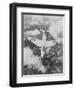 The Hunter Hawker Airplane-null-Framed Photographic Print