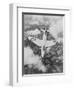 The Hunter Hawker Airplane-null-Framed Photographic Print