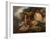 The Hunter's Dilemma, 1851-Arthur Fitzwilliam Tait-Framed Giclee Print