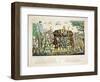 The Hunter's Procession, C.1850-French School-Framed Giclee Print