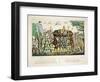 The Hunter's Procession, C.1850-French School-Framed Giclee Print