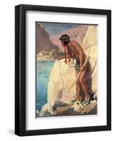 The Hunter-Eanger Irving Couse-Framed Giclee Print