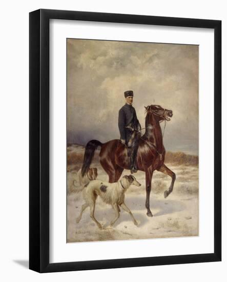 The Hunter-Nikolai Yegorovich Sverchkov-Framed Giclee Print