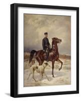 The Hunter-Nikolai Yegorovich Sverchkov-Framed Giclee Print