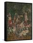 The Hunters Enter the Woods, c.1500-Netherlandish School-Framed Stretched Canvas