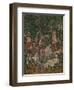 The Hunters Enter the Woods, c.1500-Netherlandish School-Framed Giclee Print
