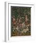 The Hunters Enter the Woods, c.1500-Netherlandish School-Framed Giclee Print