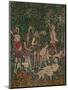 The Hunters Enter the Woods, c.1500-Netherlandish School-Mounted Giclee Print