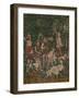 The Hunters Enter the Woods, c.1500-Netherlandish School-Framed Giclee Print