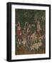 The Hunters Enter the Woods, c.1500-Netherlandish School-Framed Giclee Print