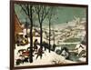 The Hunters in the Snow-Pieter Bruegel the Elder-Framed Giclee Print