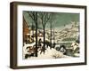 The Hunters in the Snow-Pieter Bruegel the Elder-Framed Giclee Print