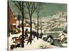 The Hunters in the Snow-Pieter Bruegel the Elder-Stretched Canvas