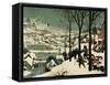 The Hunters in the Snow-Pieter Bruegel the Elder-Framed Stretched Canvas