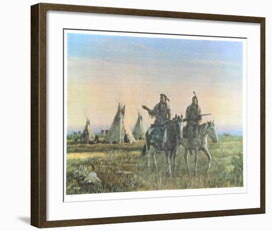 The Hunters-Duane Bryers-Framed Limited Edition