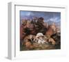 The Hunting of Chevy Chase-Edwin Henry Landseer-Framed Giclee Print