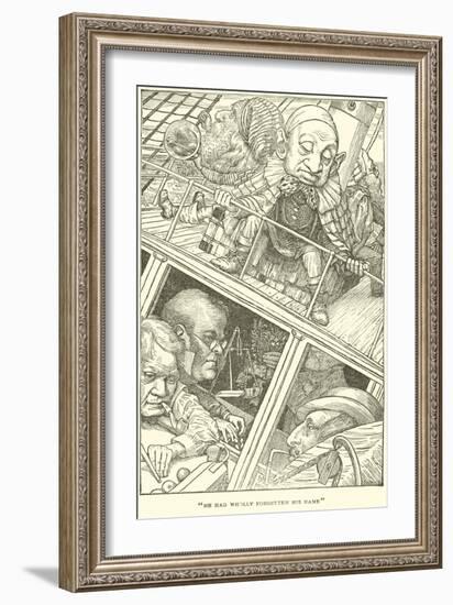 The Hunting of the Snark-Henry Holiday-Framed Giclee Print