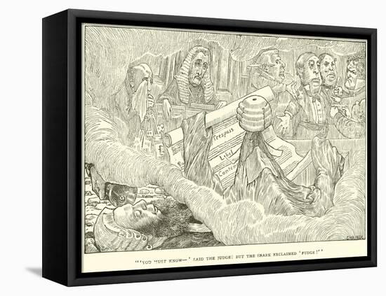 The Hunting of the Snark-Henry Holiday-Framed Stretched Canvas
