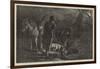 The Hunting Season, Earth-Stopping-George Bouverie Goddard-Framed Giclee Print