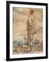 'The Huntress Diane', c1920-Arthur Rackham-Framed Giclee Print