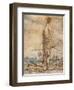 'The Huntress Diane', c1920-Arthur Rackham-Framed Giclee Print