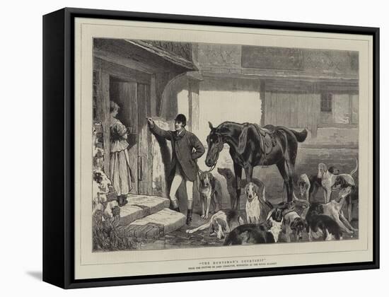 The Huntsman's Courtship-John Charlton-Framed Stretched Canvas