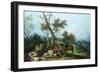 The Huntsman's Rest-Francesco Zuccarelli-Framed Giclee Print