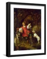 The Huntsman-Gabriel Metsu-Framed Giclee Print