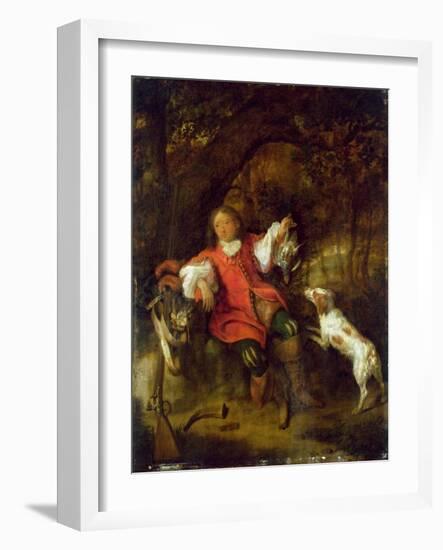 The Huntsman-Gabriel Metsu-Framed Giclee Print