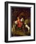 The Huntsman-Gabriel Metsu-Framed Giclee Print