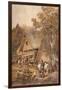 The Huntsmen, 1863-Pyotr Petrovich Sokolov-Framed Giclee Print