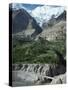 The Hunza Valley Near Karimabad, Pakistan-Occidor Ltd-Stretched Canvas