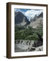 The Hunza Valley Near Karimabad, Pakistan-Occidor Ltd-Framed Photographic Print