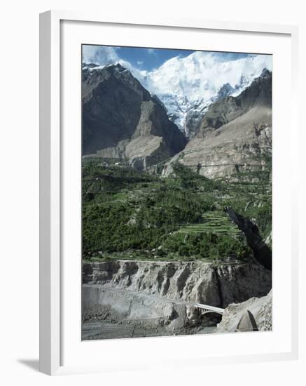 The Hunza Valley Near Karimabad, Pakistan-Occidor Ltd-Framed Photographic Print