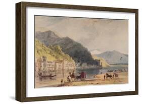 'The Hurduwar - where the Ganges enters the Plains of Hindoostan', c1786-1791, (1935)-William Daniell-Framed Giclee Print