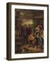 The Hurdy-Gurdy Player-Jan Havicksz. Steen-Framed Giclee Print