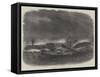 The Hurricane at Madras, Wrecks on the Beach-null-Framed Stretched Canvas