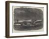 The Hurricane at Madras, Wrecks on the Beach-null-Framed Giclee Print