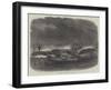 The Hurricane at Madras, Wrecks on the Beach-null-Framed Giclee Print