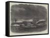 The Hurricane at Madras, Wrecks on the Beach-null-Framed Stretched Canvas