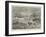 The Hurricane at Samoa on the Morning of 16 March-null-Framed Giclee Print