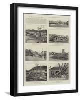 The Hurricane in the West Indies, Some Effects of the Storm-null-Framed Giclee Print