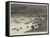 The Hurricane in the West Indies-William Lionel Wyllie-Framed Stretched Canvas