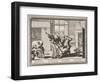 The Husband-Beater, c.1633-Abraham Bosse-Framed Giclee Print