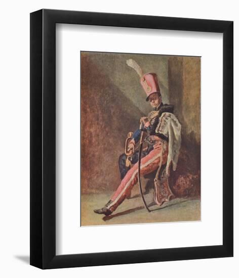 The Hussar-Trumpeter-Théodore Géricault-Framed Collectable Print